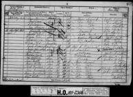 Sample 1881 census image